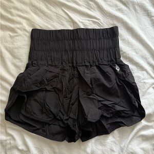 Black Free People Movement Shorts